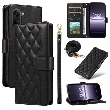 OnePlus Ace 5 Racing/Nord CE5 Luksus Vatteret Pung - Sort