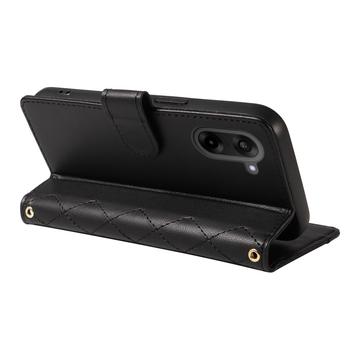 OnePlus Ace 5 Racing/Nord CE5 Luksus Vatteret Pung - Sort
