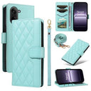 OnePlus Ace 5 Racing/Nord CE5 Luksus Vatteret Pung - Cyan