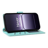 OnePlus Ace 5 Racing/Nord CE5 Luksus Vatteret Pung - Cyan
