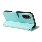 OnePlus Ace 5 Racing/Nord CE5 Luksus Vatteret Pung - Cyan