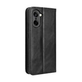 OnePlus Ace 5 Racing/Nord CE5 Retro Pung Taske med Magnetisk Lukning - Sort