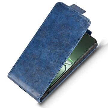 OnePlus Ace 5 Racing/Nord CE5 lodret flip-etui med stativ - mørkeblå