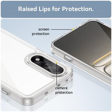 OnePlus Ace 5 Ultra/Nord 5 Anti-Shock Hybrid Cover - Gennemsigtig