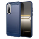 OnePlus Ace 5 Ultra/Nord 5 Børstet TPU Cover - Karbonfiber - blå