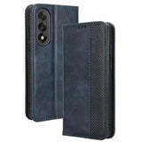 OnePlus Ace 5 Ultra/Nord 5 Retro Pung Taske med Magnetisk Lukning - Blå