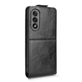 OnePlus Ace 5 Ultra/Nord 5 lodret flip-etui med stativ - sort