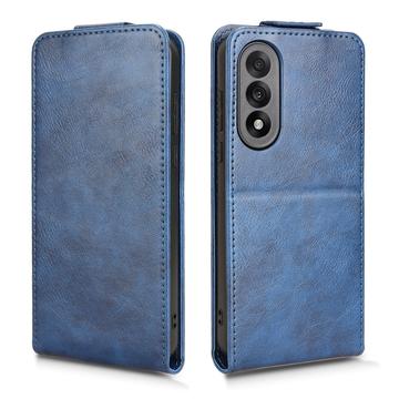 OnePlus Ace 5 Ultra/Nord 5 lodret flip-etui med stativ - mørkeblå
