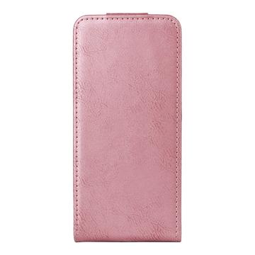 OnePlus Ace 5 Ultra/Nord 5 lodret flip-etui med stativ - rosaguld