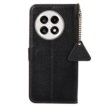 OnePlus Ace 5/5 Pro/13R Læderpung med RFID - Sort
