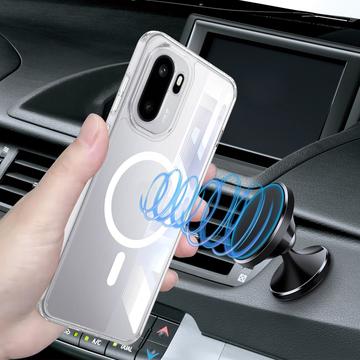 OnePlus Ace 6/Ace 6T/15R Hybrid Cover - MagSafe Kompatibel - Gennemsigtig