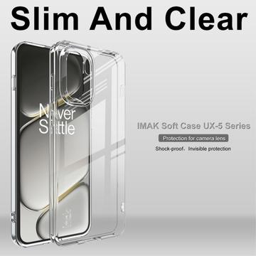 OnePlus Ace 6/6T/15R Imak UX-5 TPU Cover - gennemsigtigt