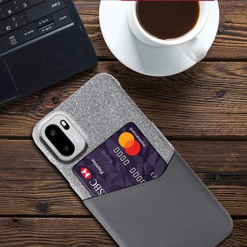 OnePlus Ace 6 KSQ Cover med Kortholder - Grå
