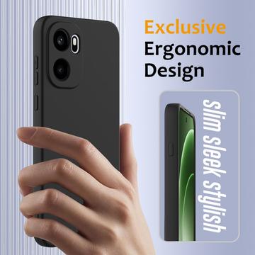 OnePlus Ace 6/Ace 6T/15R Liquid Silikone Cover - MagSafe Kompatibel - Sort