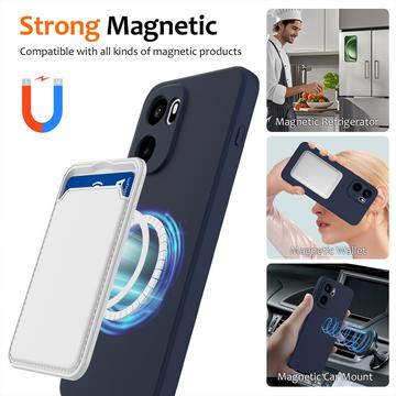 OnePlus Ace 6/Ace 6T/15R Liquid Silikone Cover - MagSafe Kompatibel - Mørkeblå
