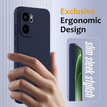 OnePlus Ace 6/Ace 6T/15R Liquid Silikone Cover - MagSafe Kompatibel - Mørkeblå