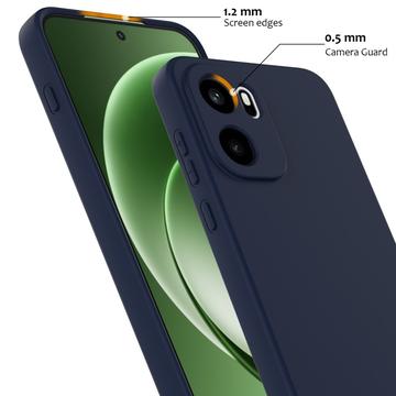 OnePlus Ace 6/Ace 6T/15R Liquid Silikone Cover - MagSafe Kompatibel - Mørkeblå
