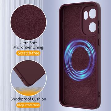 OnePlus Ace 6/Ace 6T/15R Liquid Silikone Cover - MagSafe Kompatibel - Vinrød