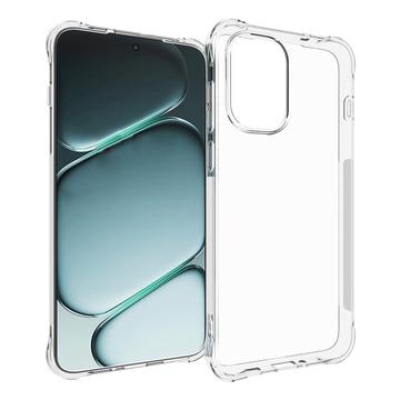 OnePlus Ace 6/6T/15R Stødsikkert Silikone Cover - Gennemsigtig