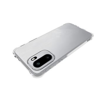 OnePlus Ace 6/6T/15R Stødsikkert Silikone Cover - Gennemsigtig