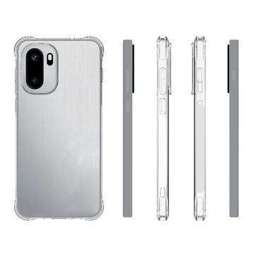 OnePlus Ace 6/6T/15R Stødsikkert Silikone Cover - Gennemsigtig