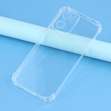 OnePlus Ace 6 Ultra Stødsikkert Silikone Cover - Gennemsigtig