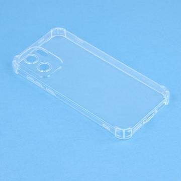 OnePlus Ace 6 Ultra Stødsikkert Silikone Cover - Gennemsigtig