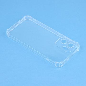 OnePlus Ace 6 Ultra Stødsikkert Silikone Cover - Gennemsigtig