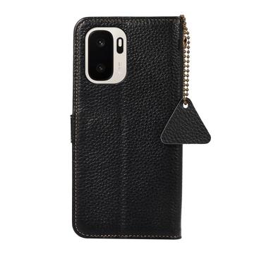 OnePlus Ace 6 Ultra Pung læder cover med RFID - sort