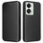 OnePlus Nord 2T Flip Cover - Karbonfiber - Sort