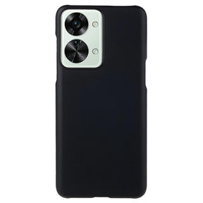 OnePlus Nord 2T Gummibelagt Plastik Cover - Sort