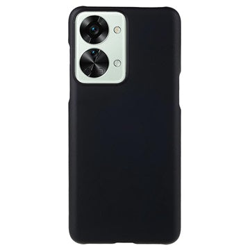 OnePlus Nord 2T Gummibelagt Plastik Cover - Sort