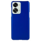 OnePlus Nord 2T Gummibelagt Plastik Cover - Blå