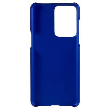 OnePlus Nord 2T Gummibelagt Plastik Cover - Blå