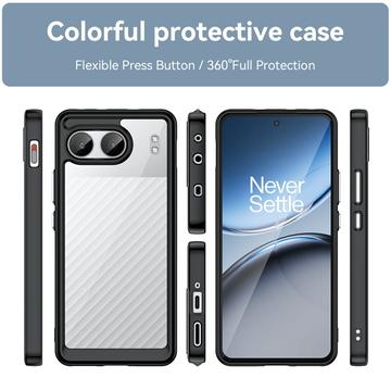 OnePlus Nord 4 Anti-Shock Hybrid Cover - Sort