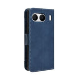OnePlus Nord 4 Pung Cover med Kortholder - Blå