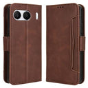 OnePlus Nord 4 Pung Cover med Kortholder - Brun
