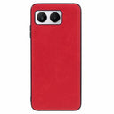 OnePlus Nord 4 Dækket Hybrid Cover - Rød