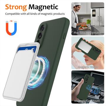 OnePlus Nord 5 Liquid Silikone Cover - MagSafe Kompatibel - Mørkegrøn