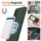 OnePlus Nord 5 Liquid Silikone Cover - MagSafe Kompatibel - Mørkegrøn
