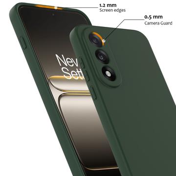 OnePlus Nord 5 Liquid Silikone Cover - MagSafe Kompatibel - Mørkegrøn