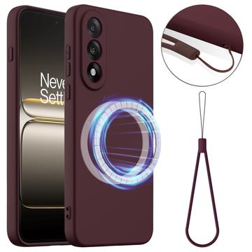 OnePlus Nord 5 Liquid Silikone Cover - MagSafe Kompatibel - Vinrød