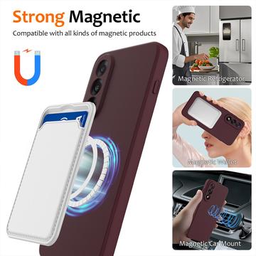 OnePlus Nord 5 Liquid Silikone Cover - MagSafe Kompatibel - Vinrød