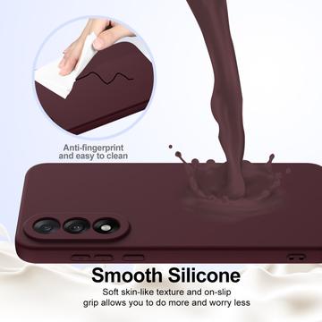 OnePlus Nord 5 Liquid Silikone Cover - MagSafe Kompatibel - Vinrød
