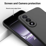 OnePlus Nord 5 Flydende silikone cover med håndrem - sort