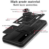 OnePlus Nord 5 Roterende Ring Hybrid Cover med Kameraskjold - Rødguld