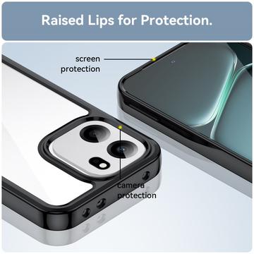 OnePlus Nord 6/Turbo 6/6V Anti-Shock Hybrid Cover - Sort