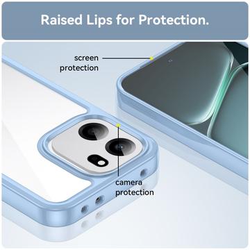 OnePlus Nord 6/Turbo 6/6V Anti-Shock Hybrid Cover - Blå