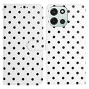 OnePlus Nord 6 Pung Etui med Prikket Mønster - Hvid