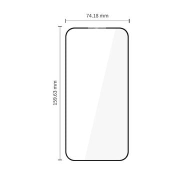 OnePlus Nord 6 Tech-Protect Glass Fit+ Skærmbeskyttelse Hærdet Glas - 2 stk. - Sort